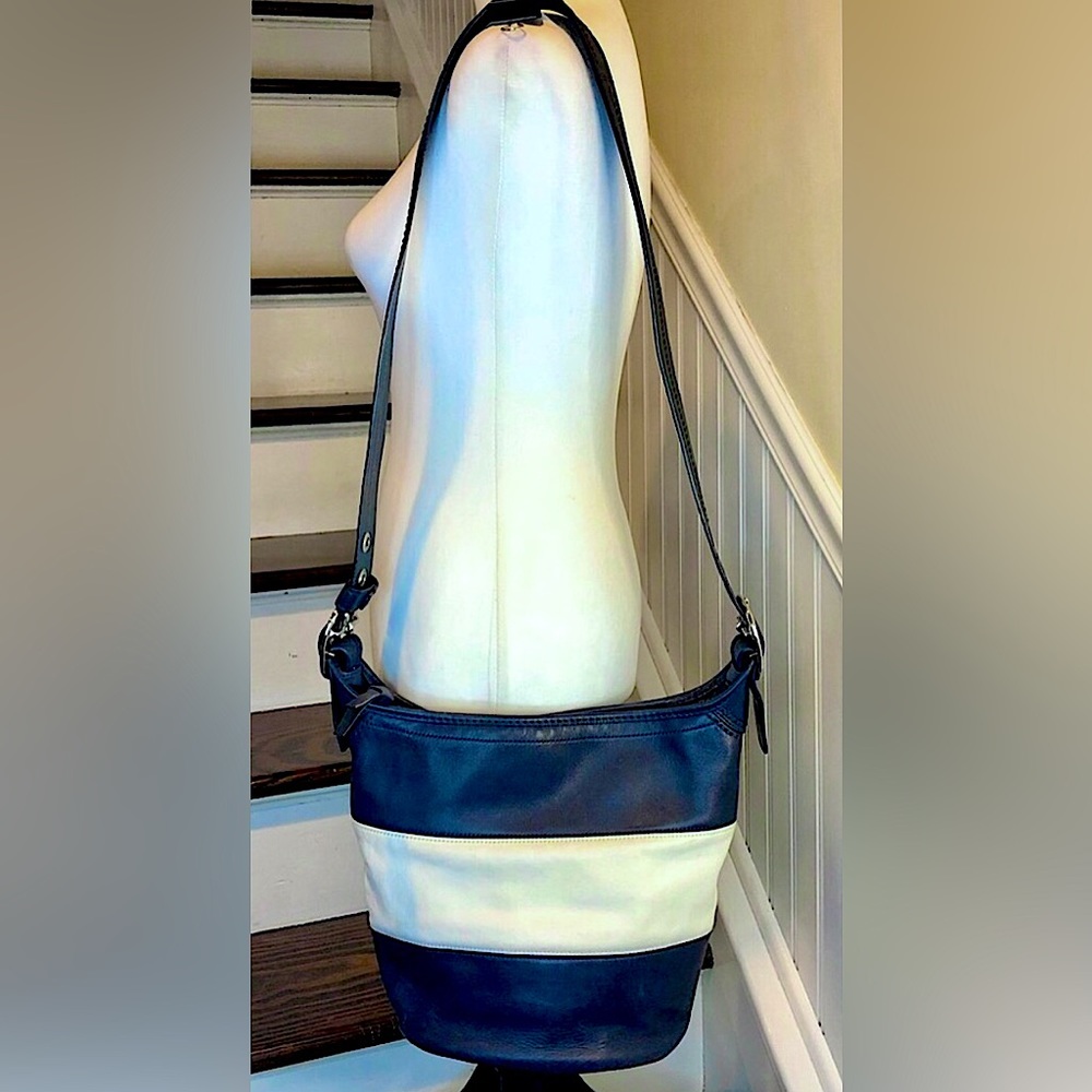 COACH Vintage Legacy Rugby Duffle Feeder Bag - Picture 13 of 17